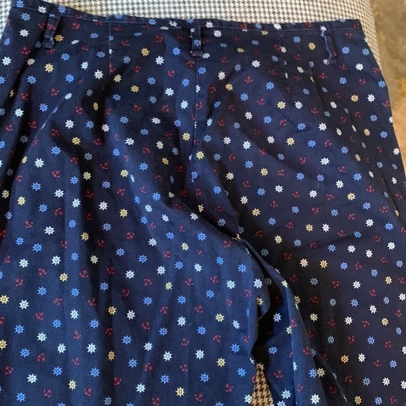 𝅺CRAZY Horse vintage 90’s red/white/blue trousers size 14 - Picture 7 of 7